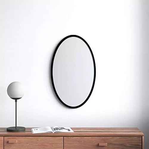 Lehar Frameless Bathroom Round Wall Mirror