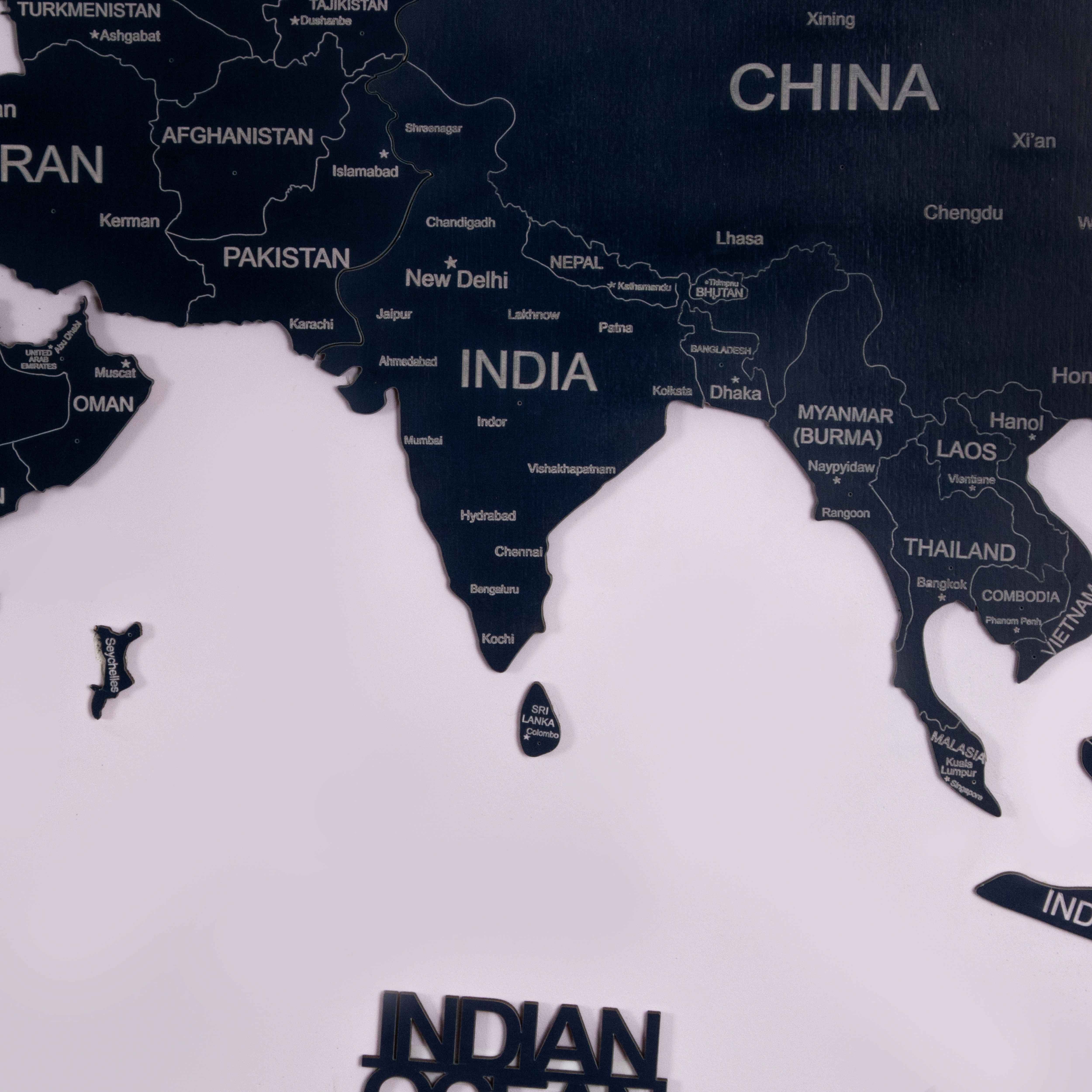 Colorful Princess Face Multi Layer Mandala