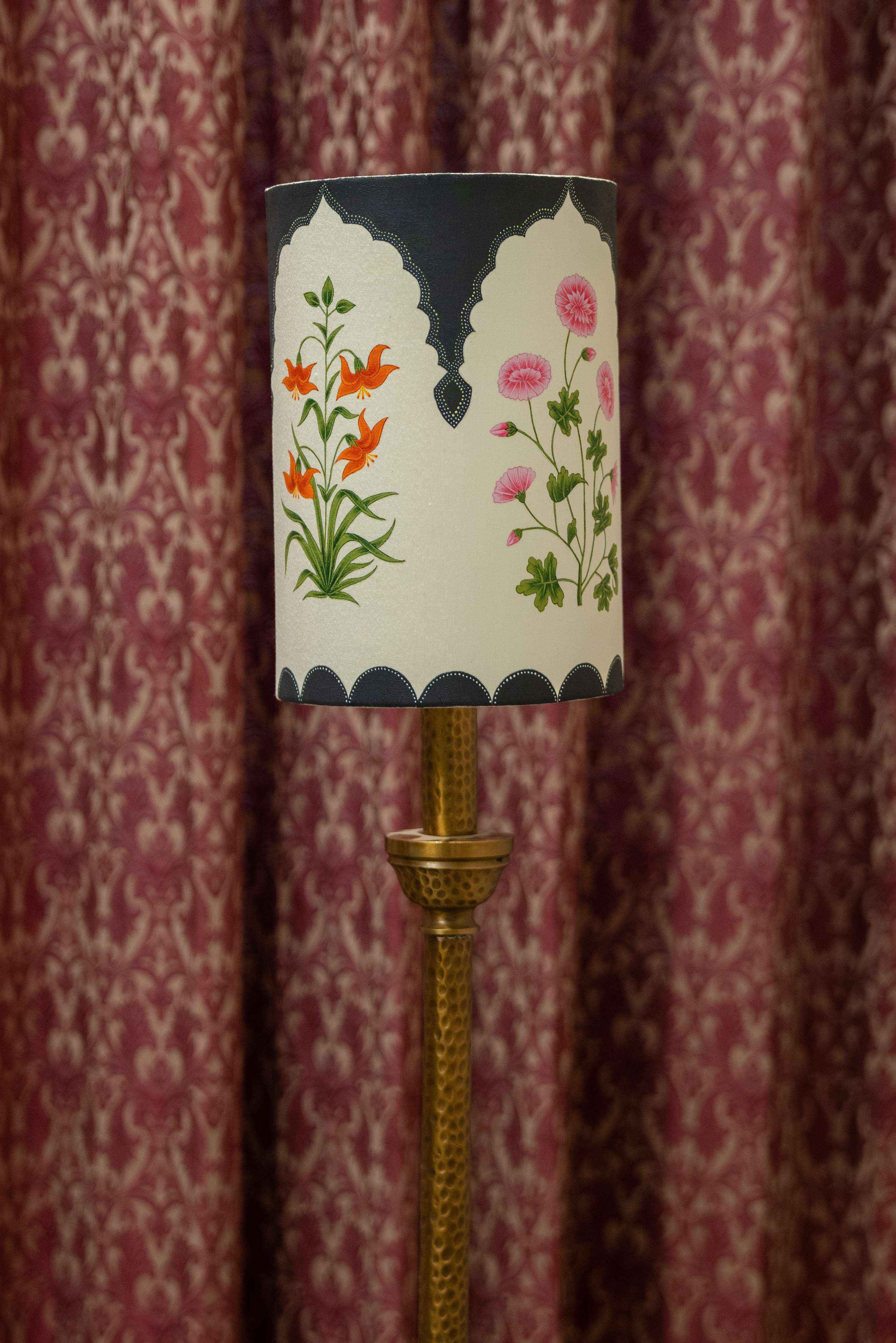 Table Lampshades With Handpainted Artwork 7