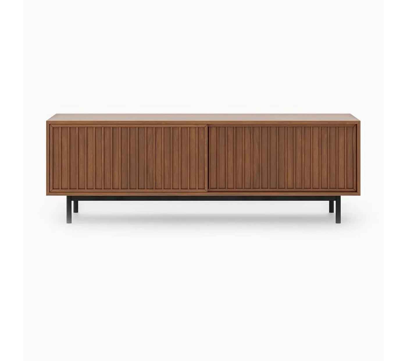 Latted Media Console