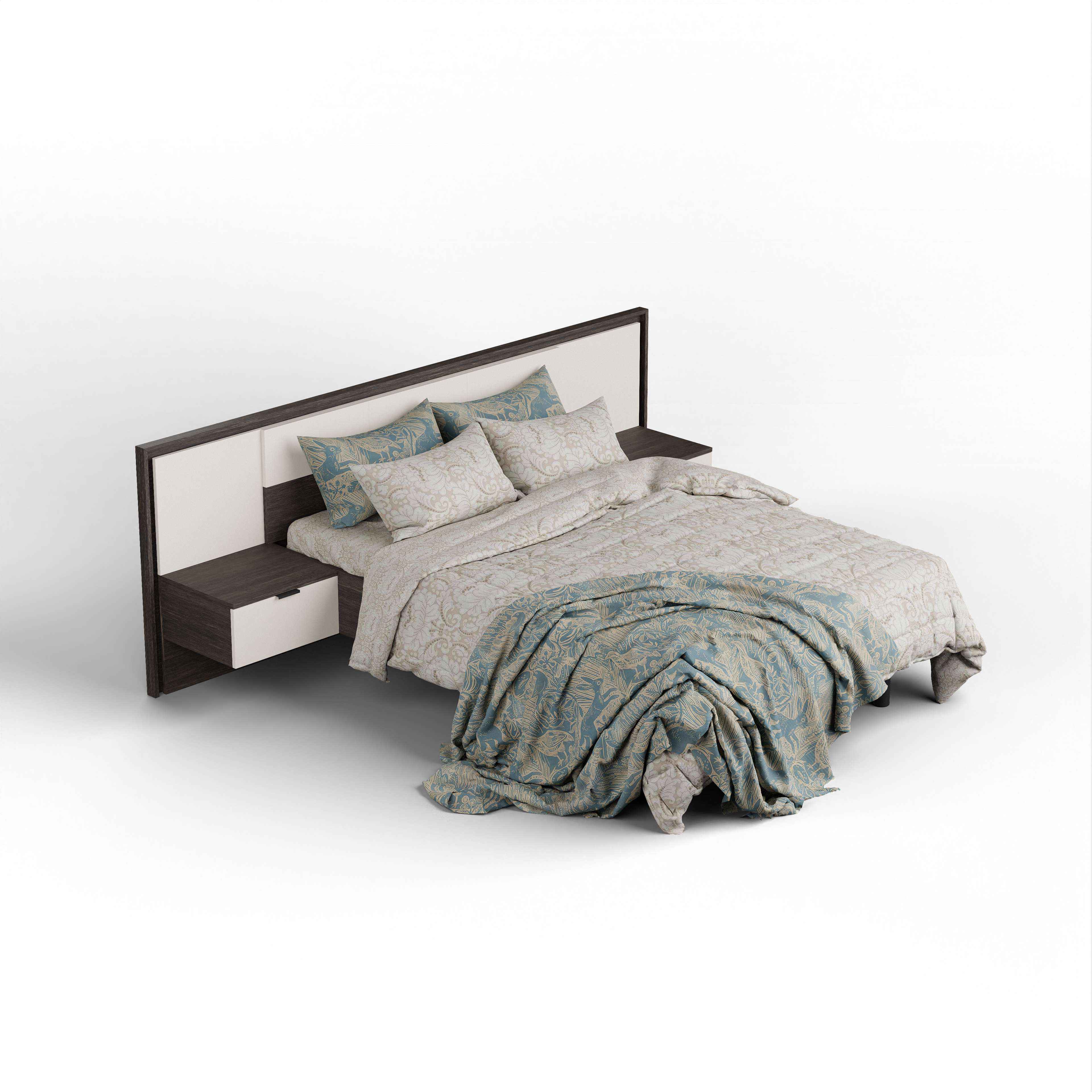 Miho Brenton Queen Size Bed