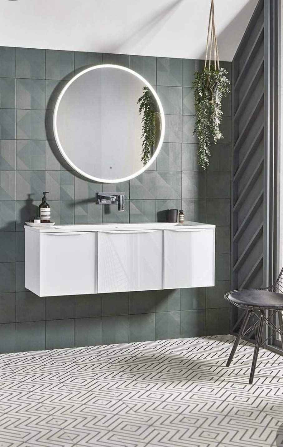 Latte Modern Wall Mirror