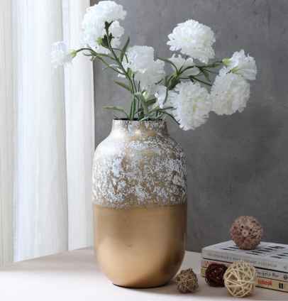 Golden Flower vase