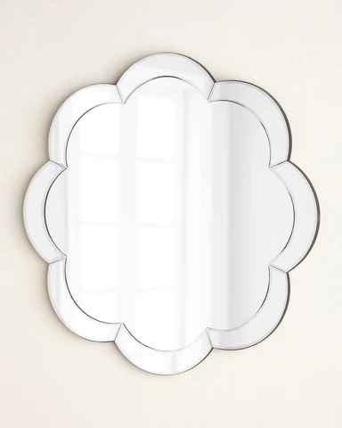 Accent Rectangle Circular Mirror