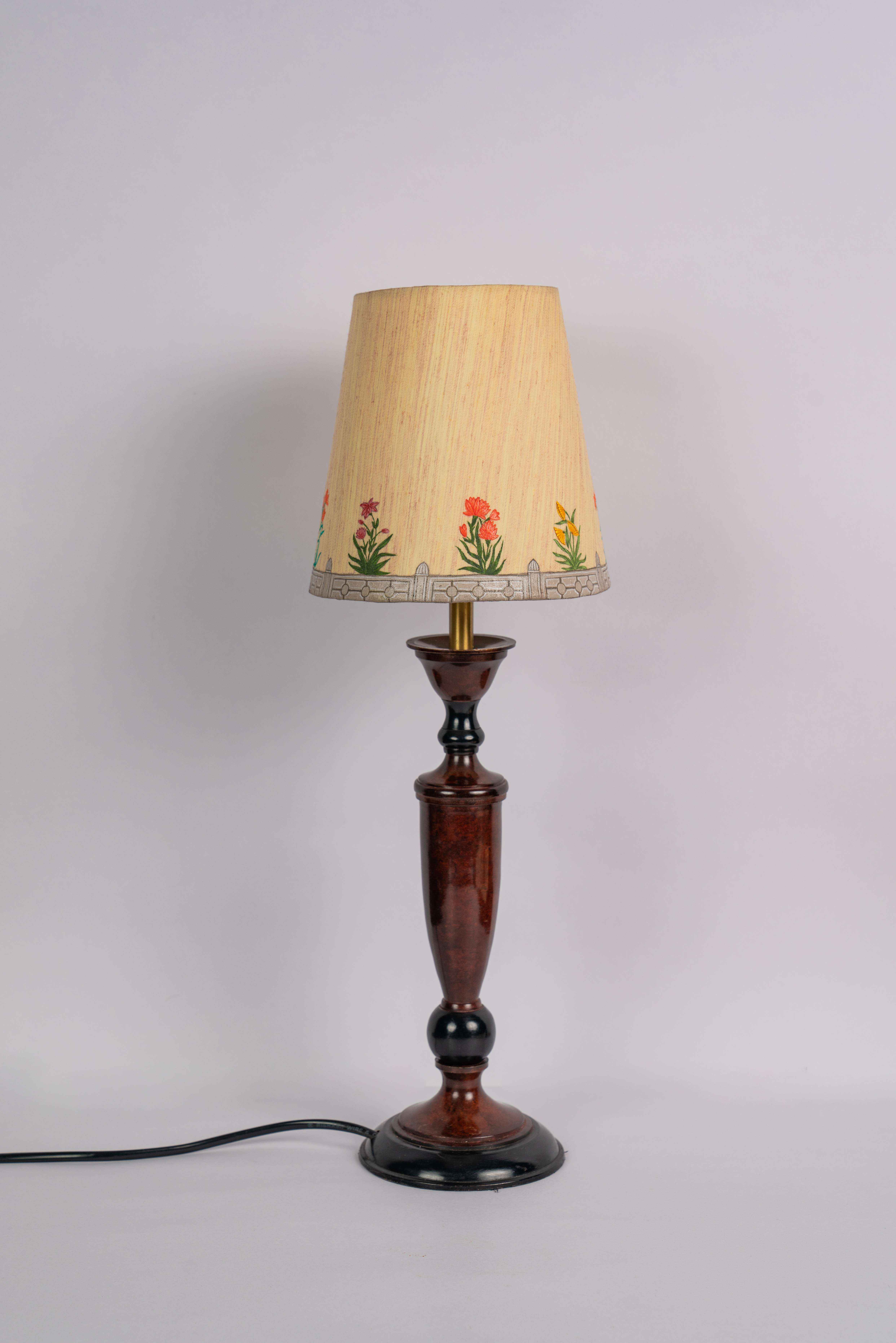 Table Lampshades With Handpainted Artwork 10