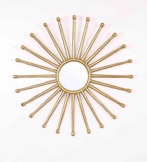 Anti Brass Wall mirror