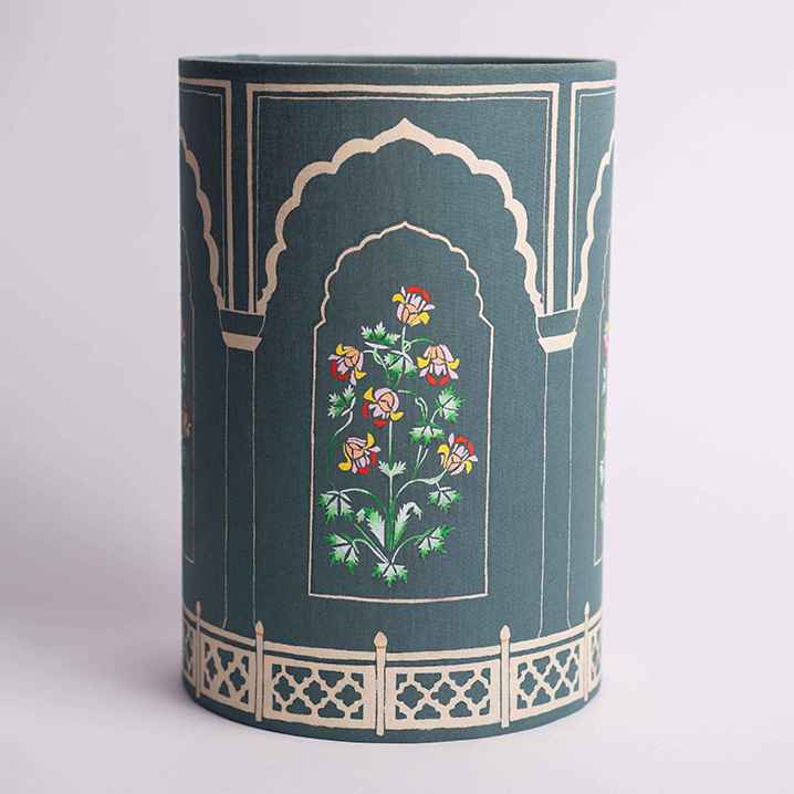 Table Lampshades With Handpainted Artwork 9