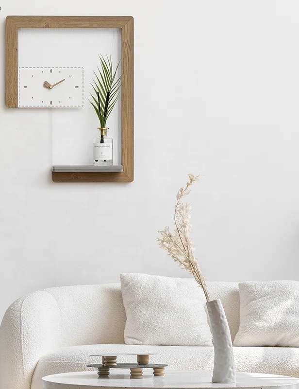 Abstract Wall Clock(Grey)