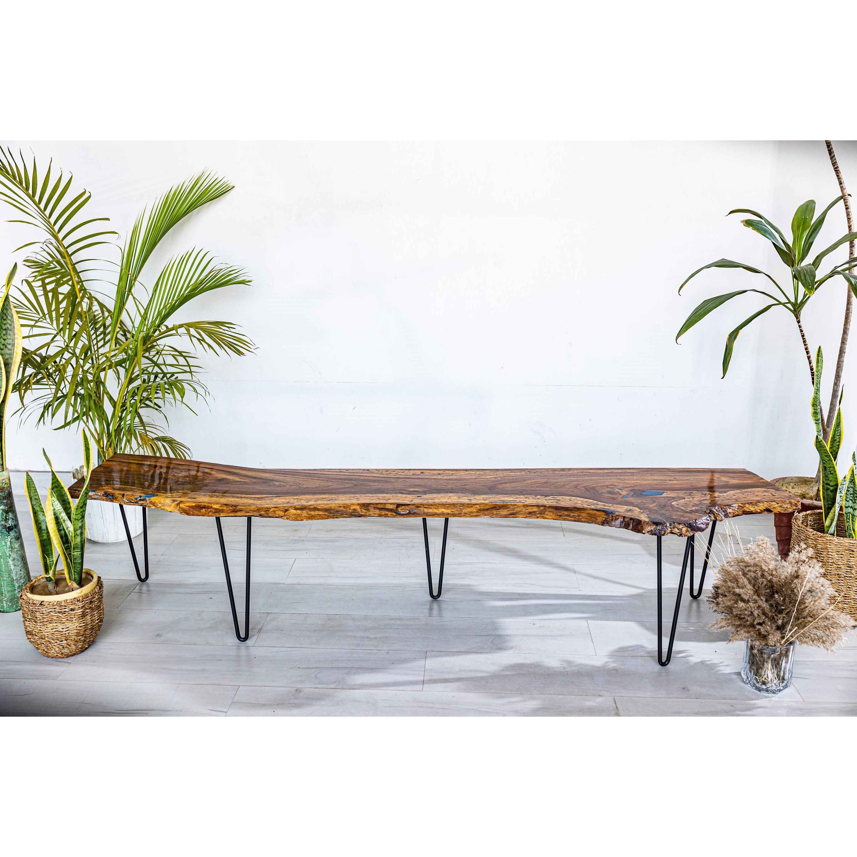 Three-Tiered Gold and Marble Side Table