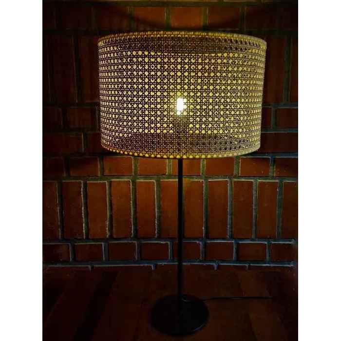 Diamond Cane Table Lamp