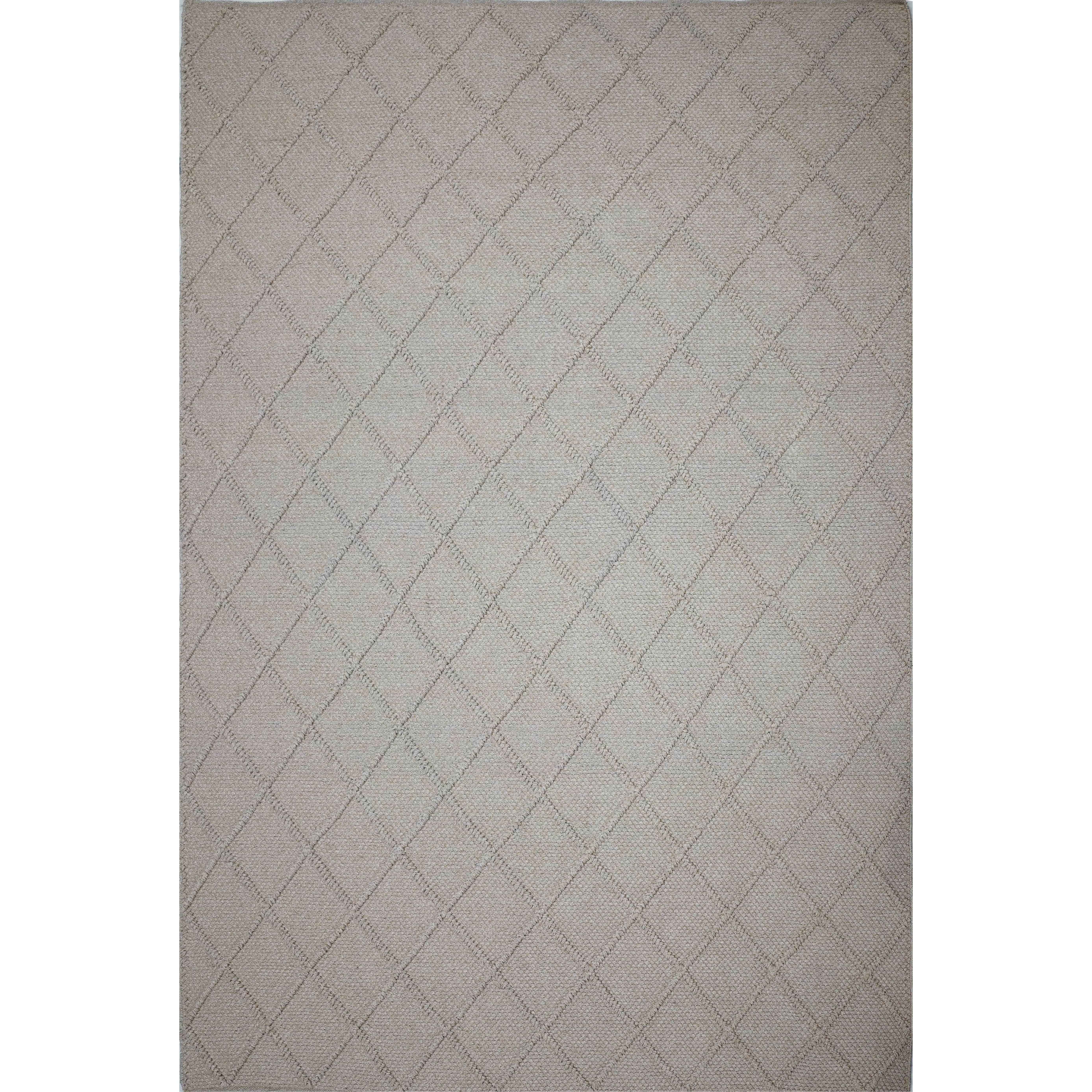 MULTICOLOR DIAMOND ON CREAM RUG