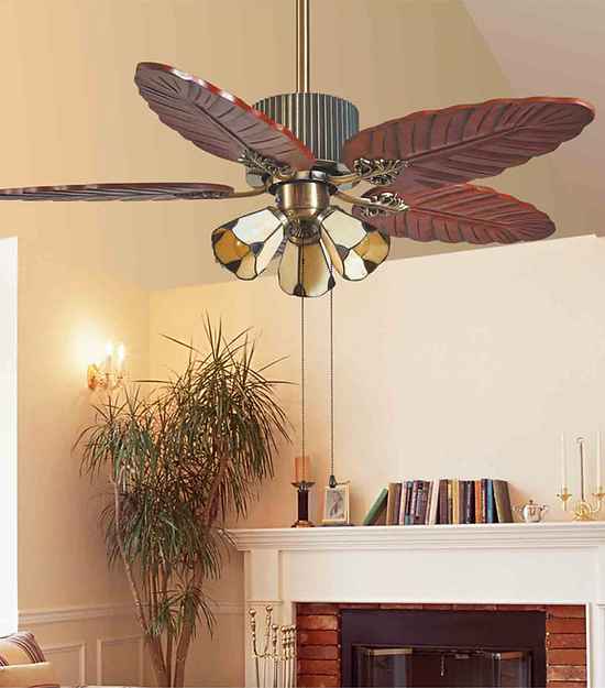 Flamingo Wooden Ceiling Fan