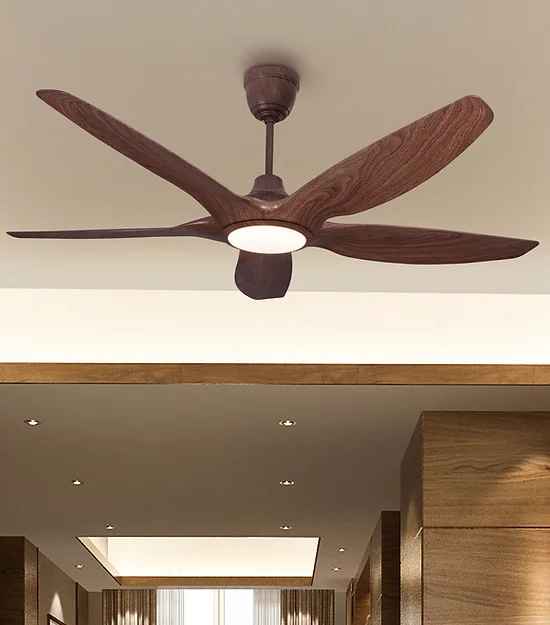 Iroko Black Designer ceiling fan 