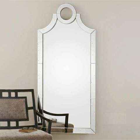 Leaf Design Venetian Wall Mirror
