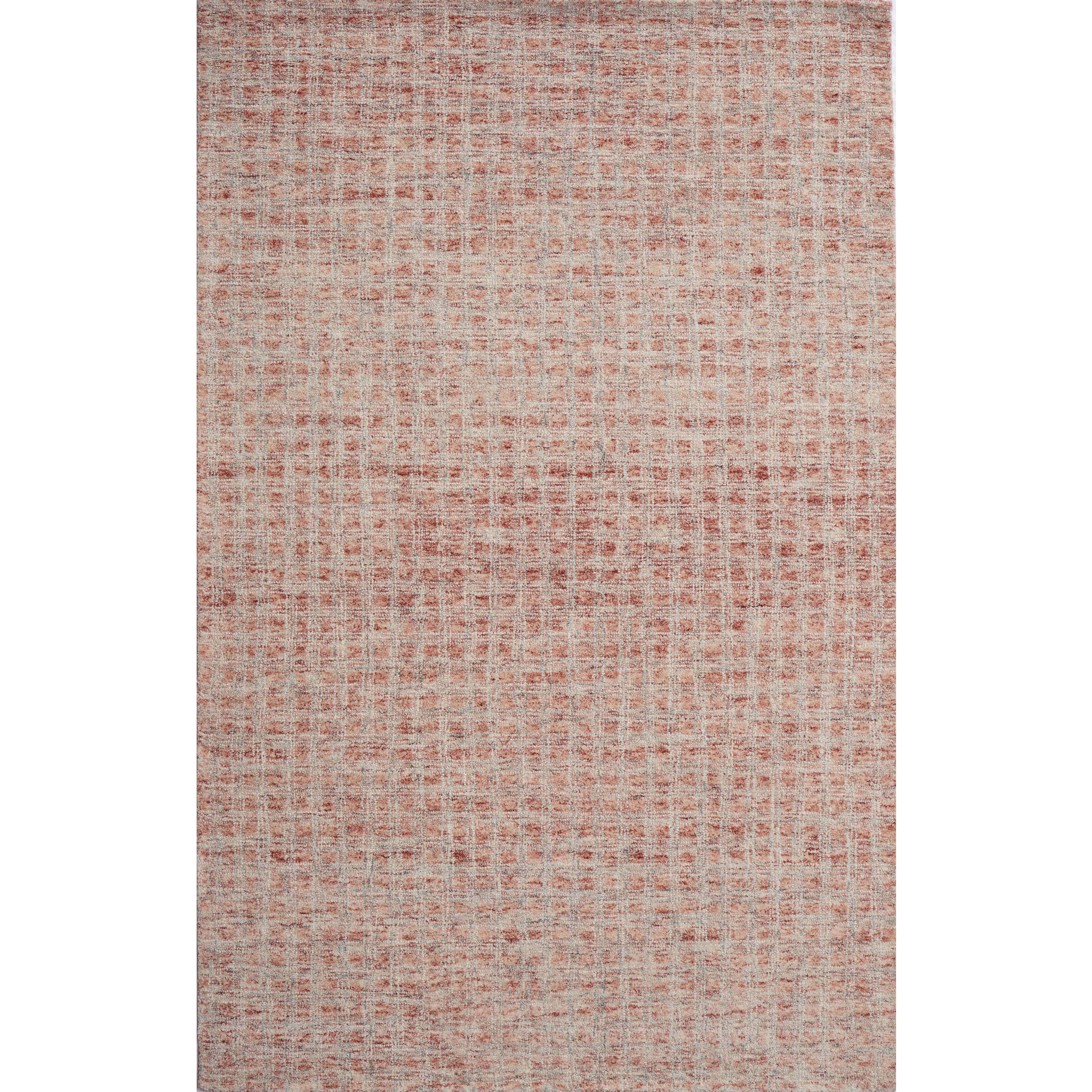 CREAM & BROWN SPIDER WEAVE RUG