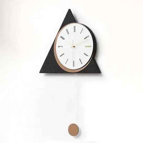 Geometrical Swing Wall Clock