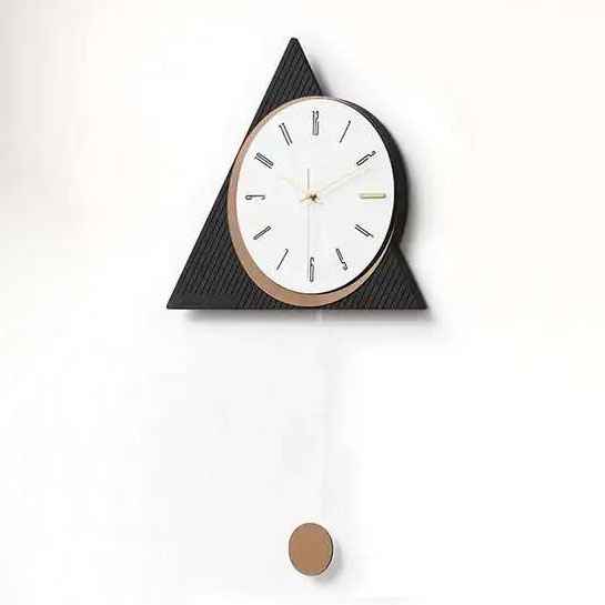 Aesthetic Copper Wall Clock