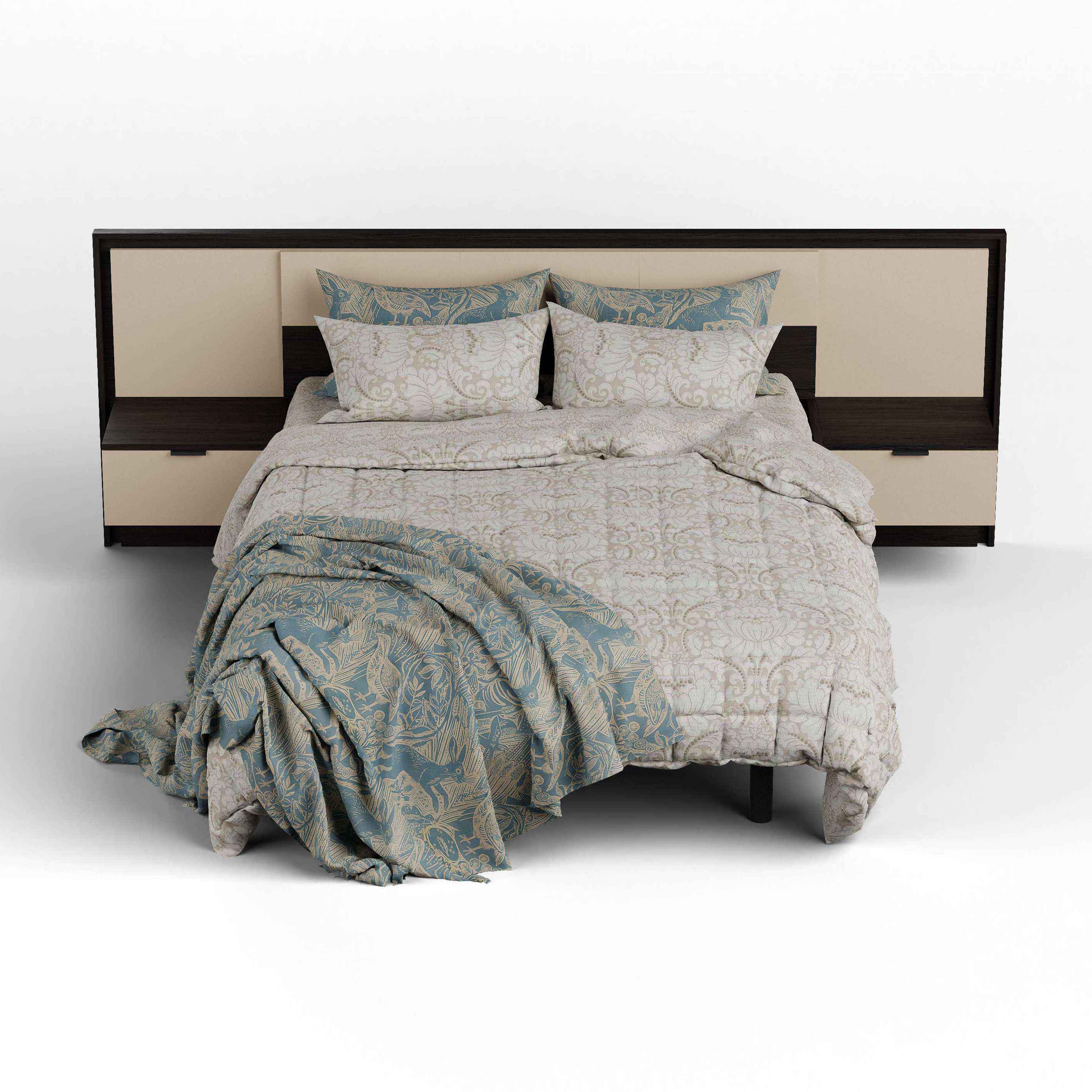 Olenna Carmen King Size Bed