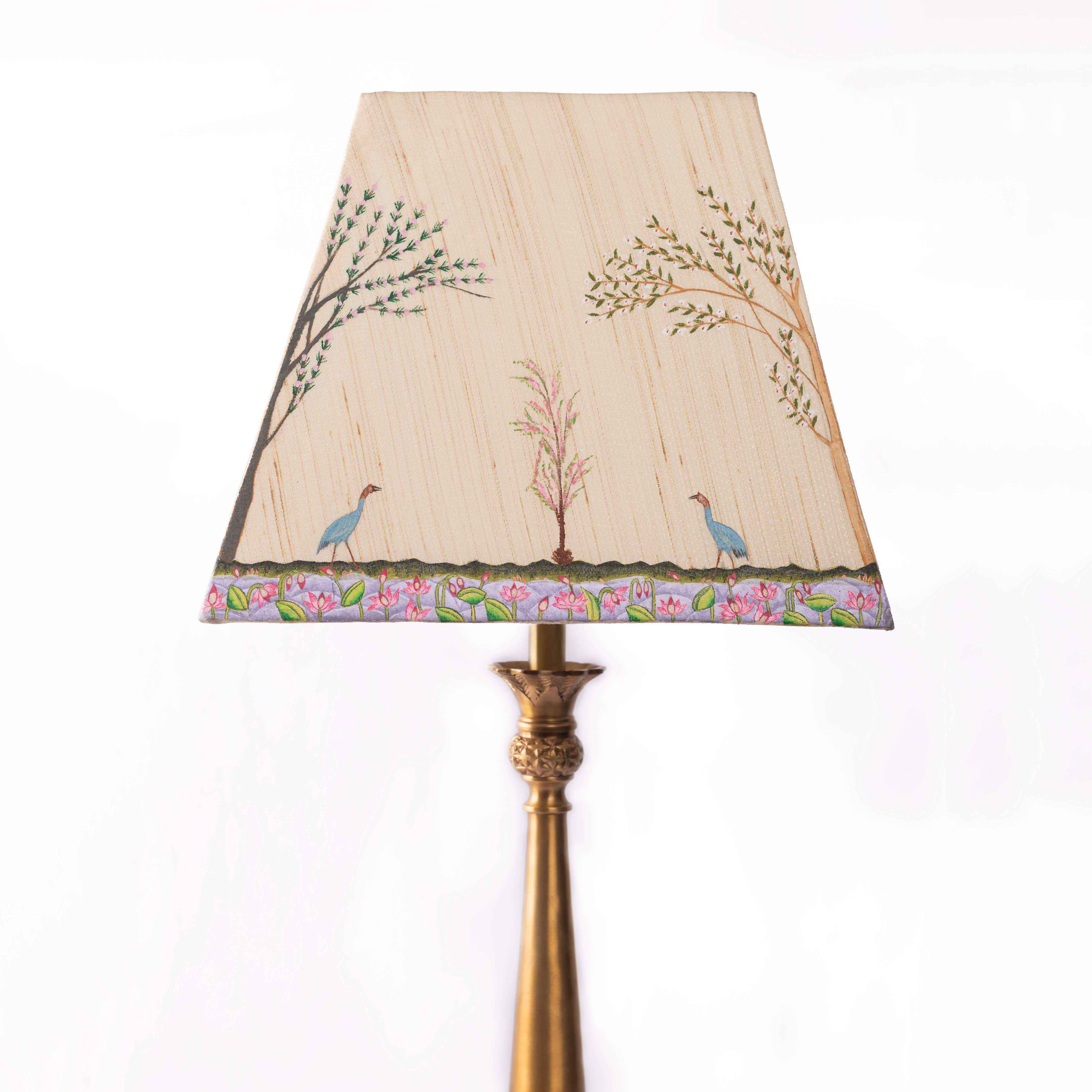 Table Lampshades With Handpainted Artwork 10