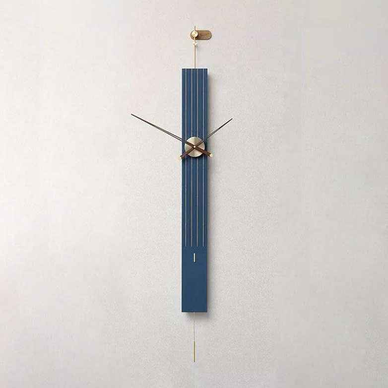 Rhythmic Beat Wall Clock Blue