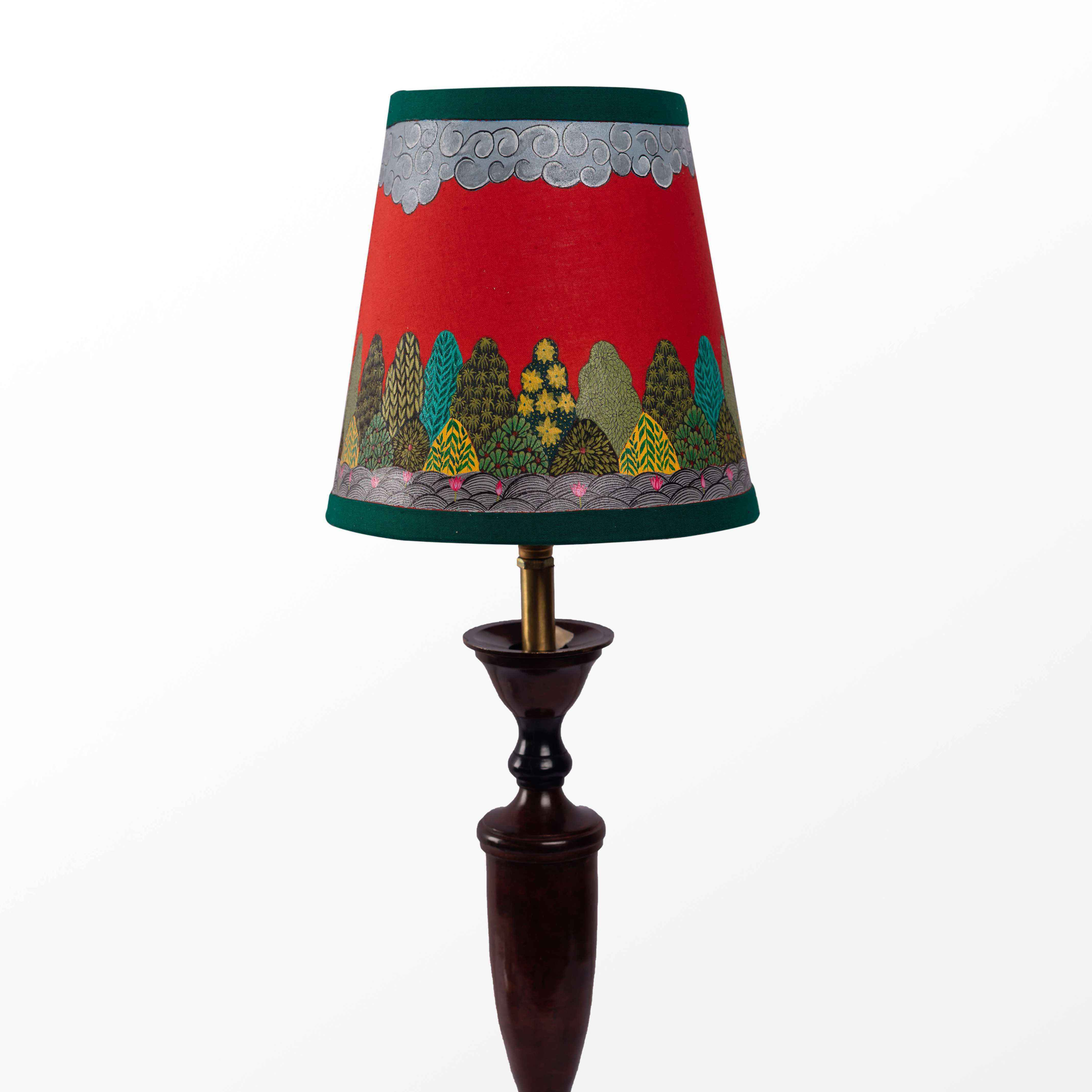 Table Lampshades With Handpainted Artwork 4