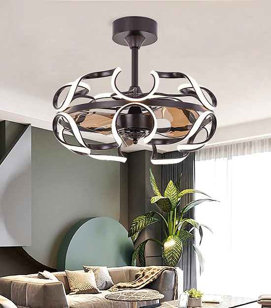 Gloria Chandelier Fan