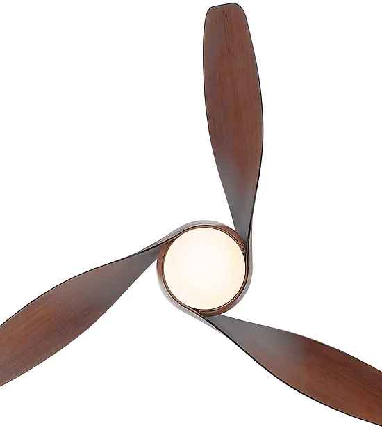 Picola Gold Chandelier Fan