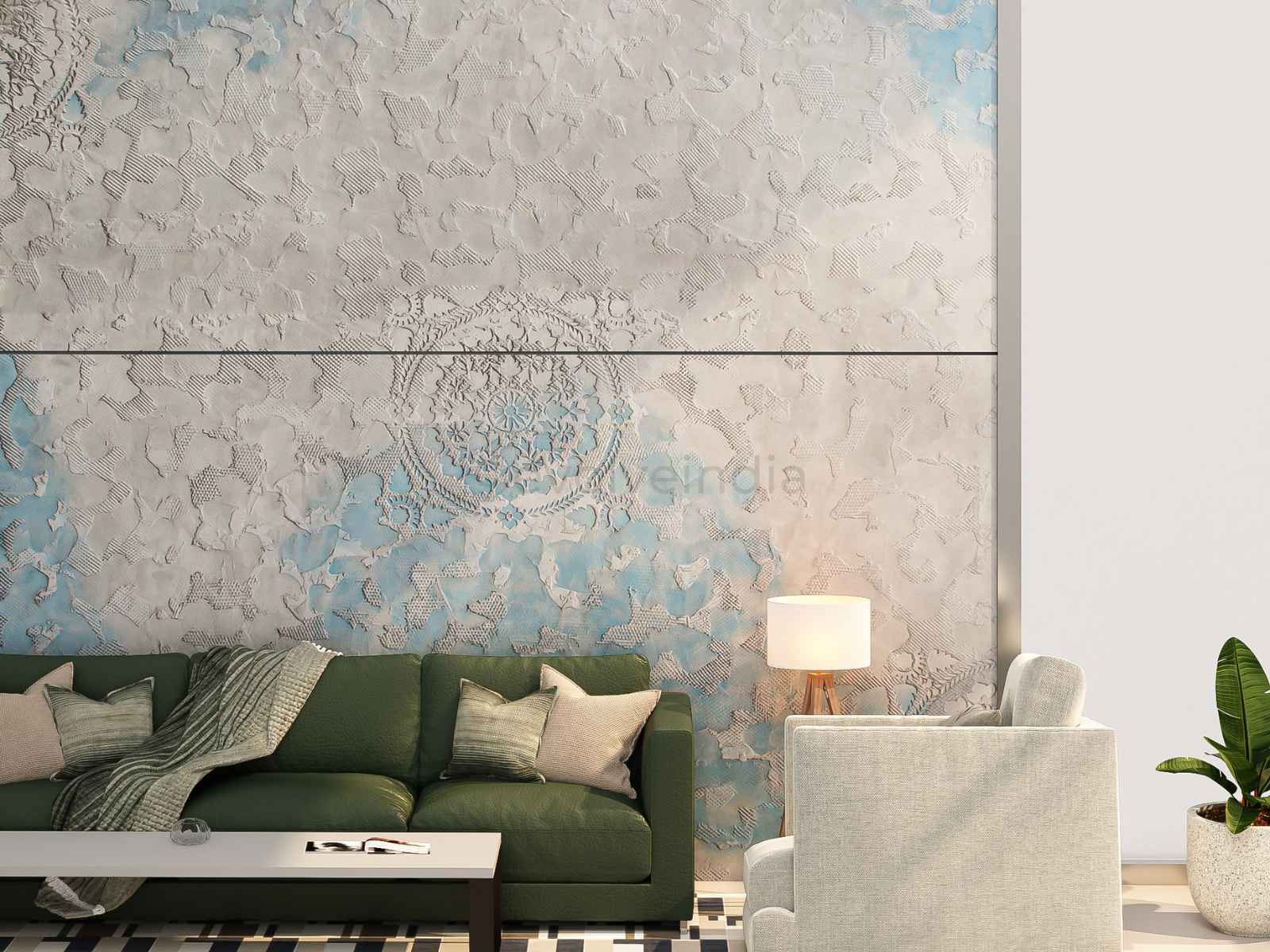 Arcadia Blue Duo Concrete Wall Panel