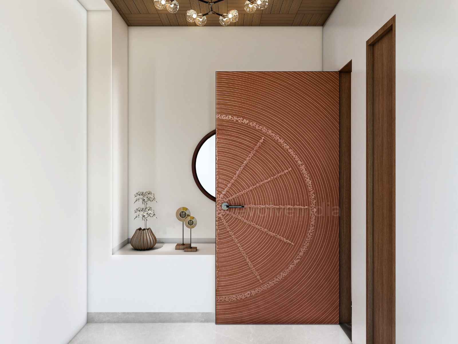 Sunray Copper Door Skin