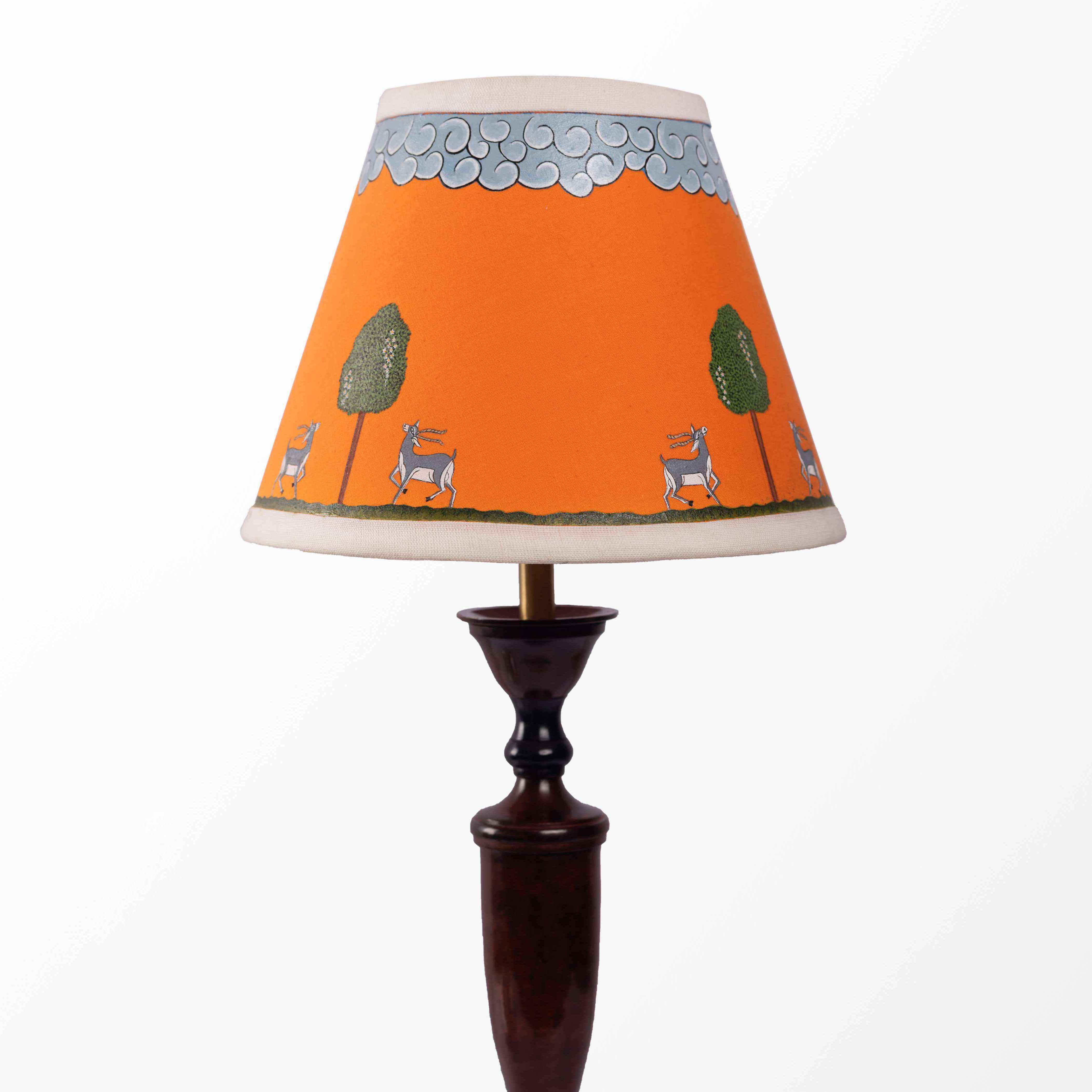 Table Lampshades With Handpainted Artwork 14