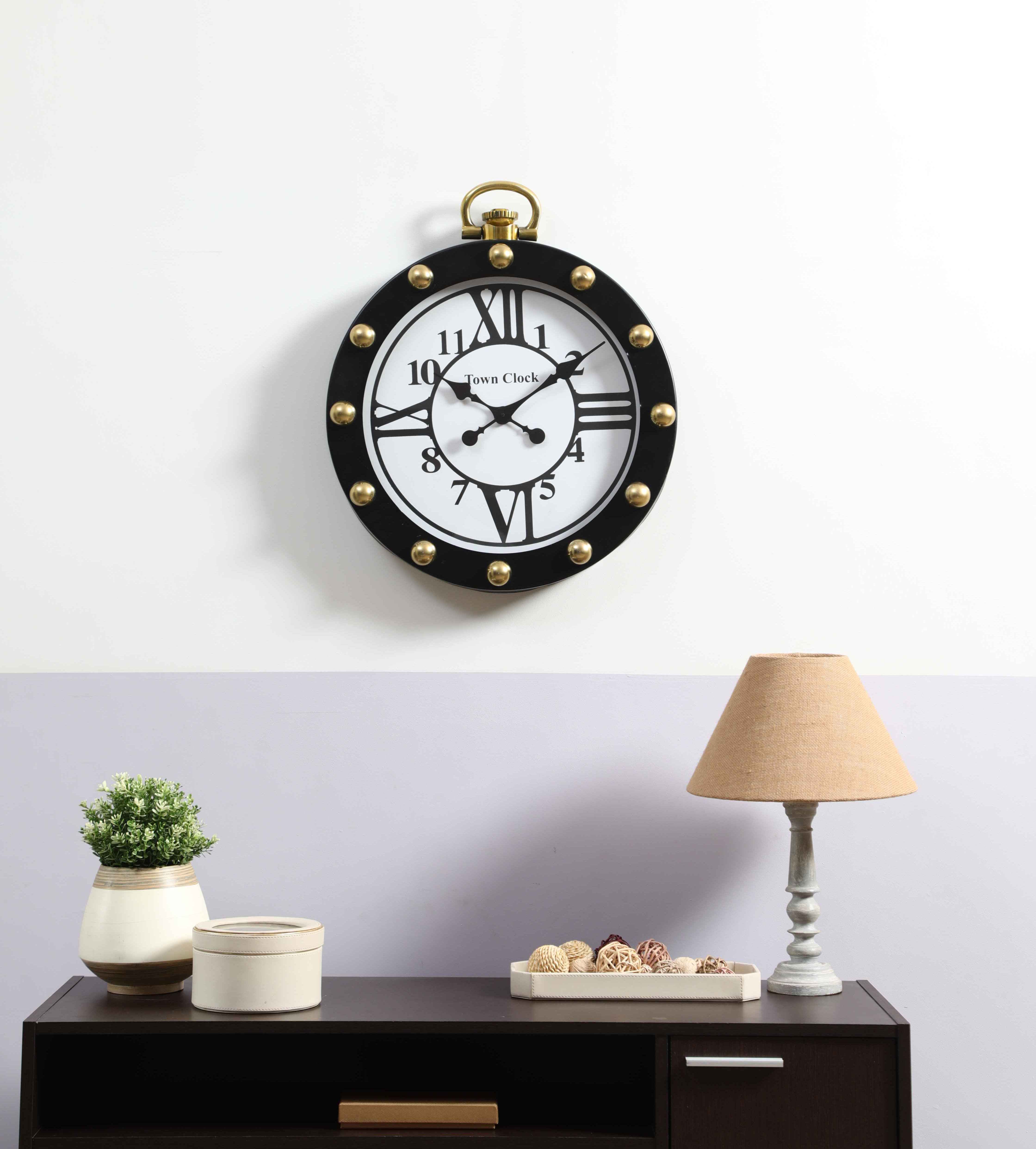 Brass Antique table clock