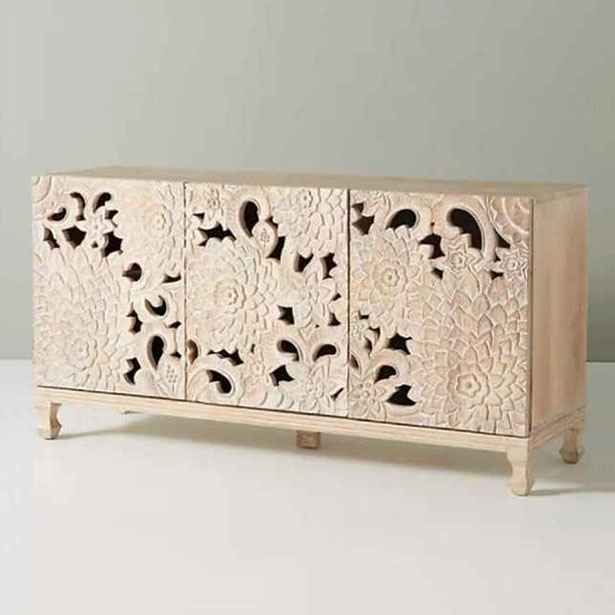 The Mehrab White Jaali Mirror