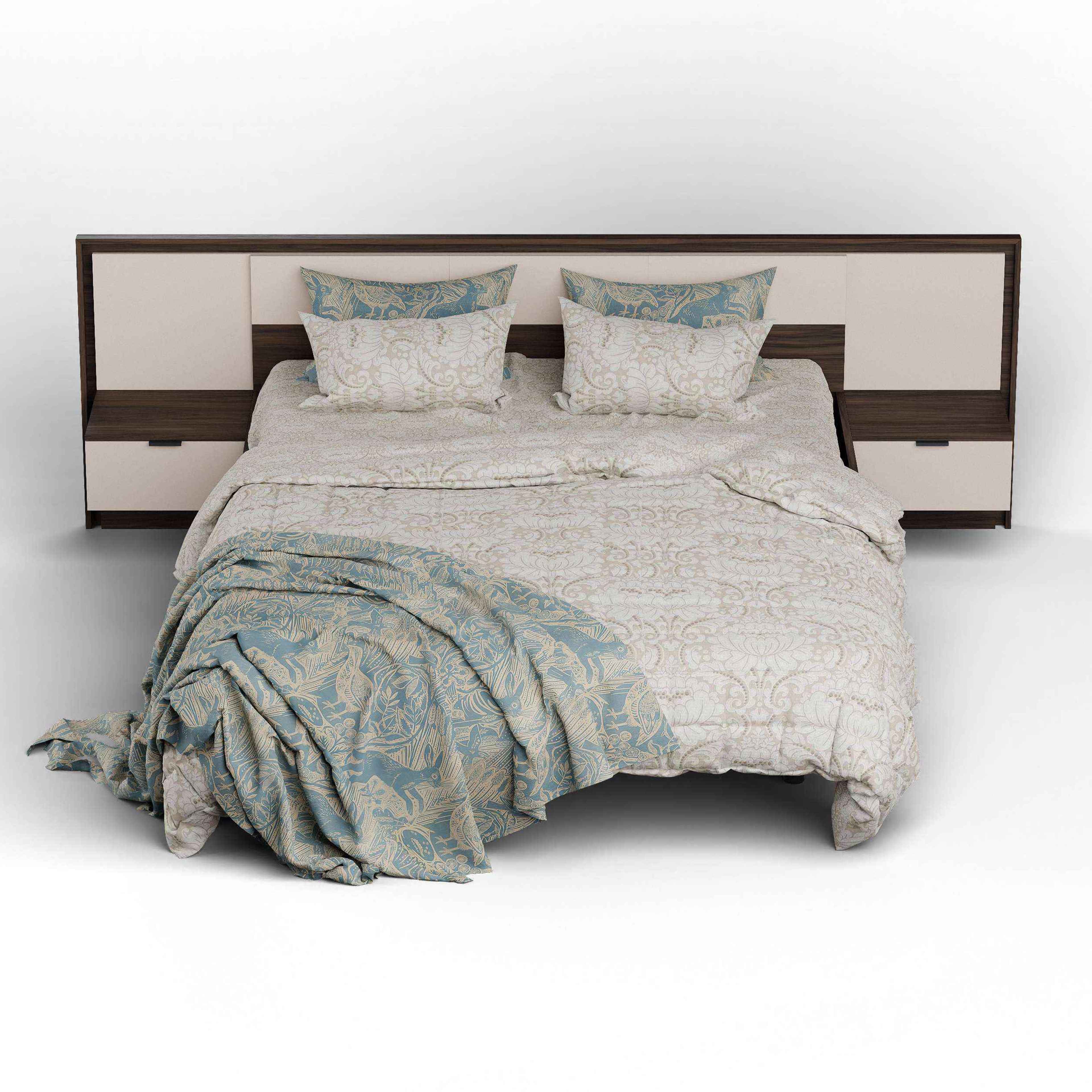 Olenna Carmen King Size Bed