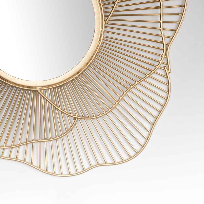 Modern Flower Wall Mirror