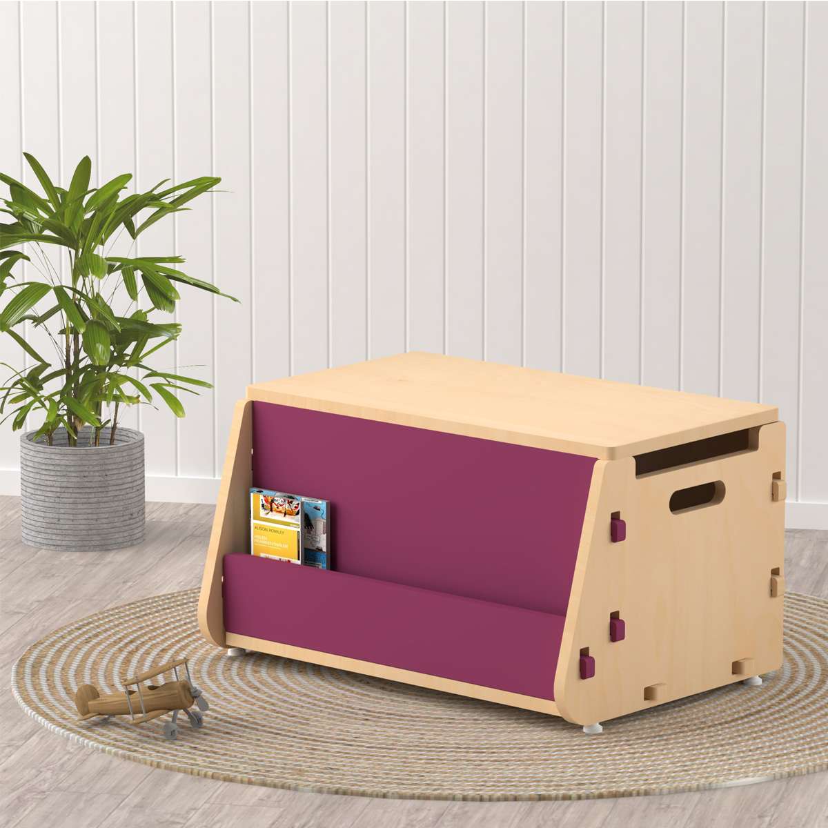 Aqua Plum Toy Chest