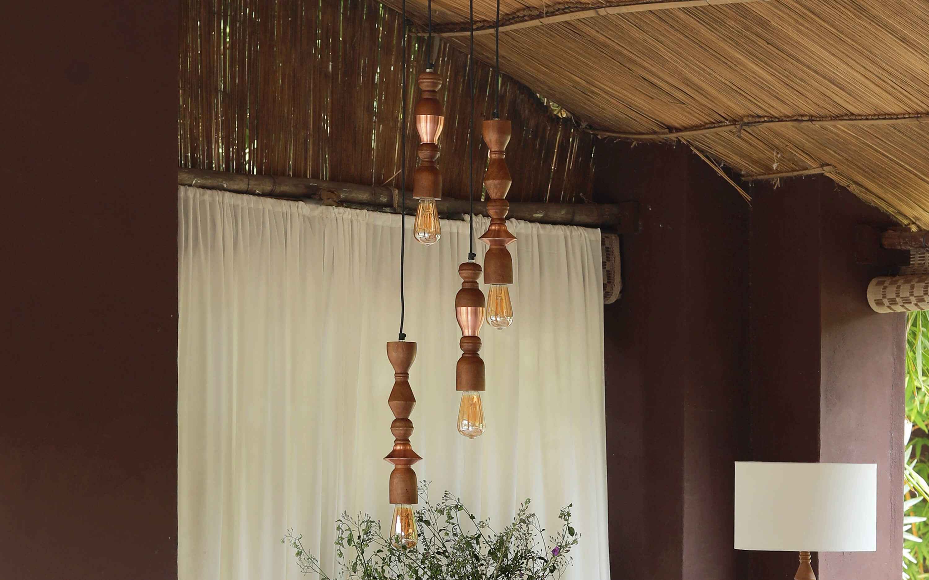 Kurashi Drop Hanging Lamp