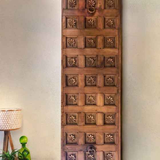 The Mehrab White Jaali Mirror