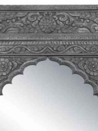 The Mehrab White Jaali Mirror