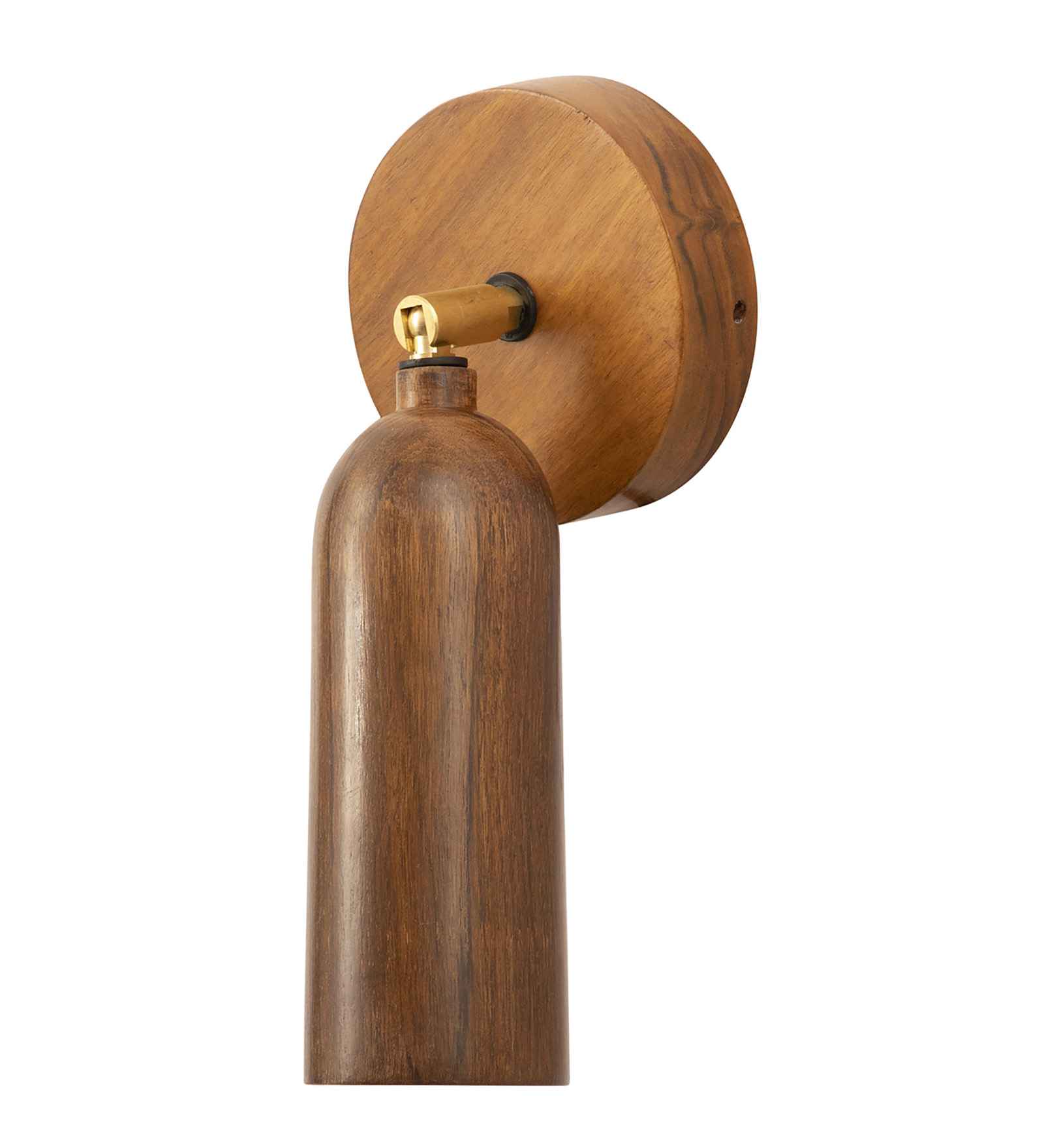 Bedside Wooden Wall Sconce