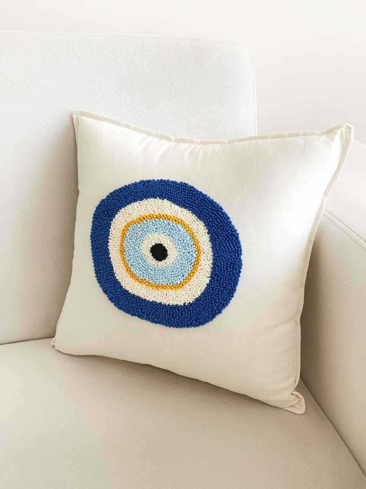 Round Fabric Texture Art