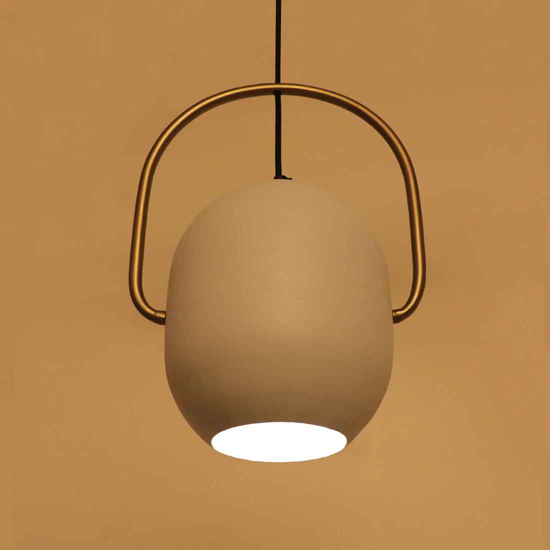 Ezhil White Hanging Lamp