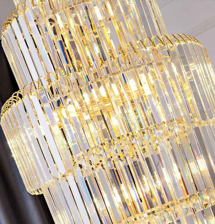 Led Electroplated Ring Pendant Light