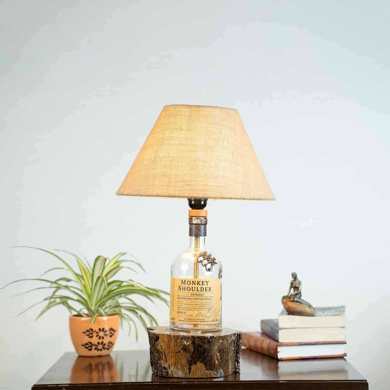 Top Solid Wall Mount Lamp (Recycled Bottle)