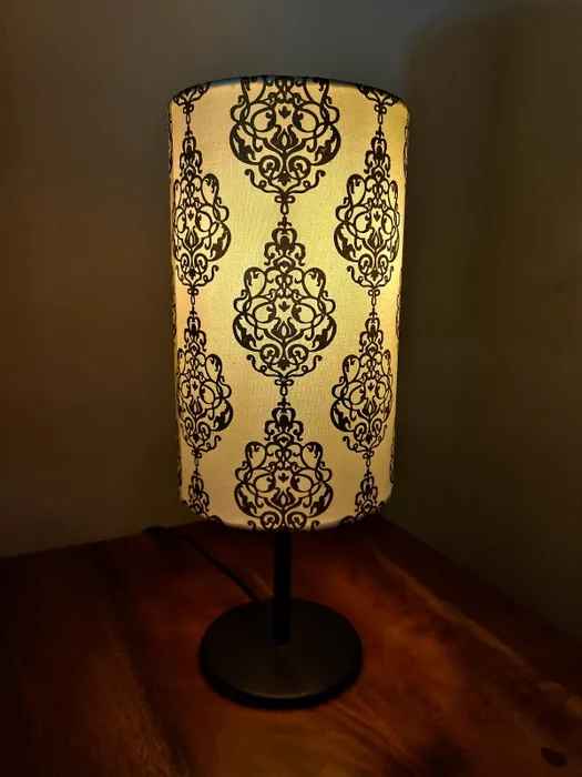 Diamond Cane Table Lamp