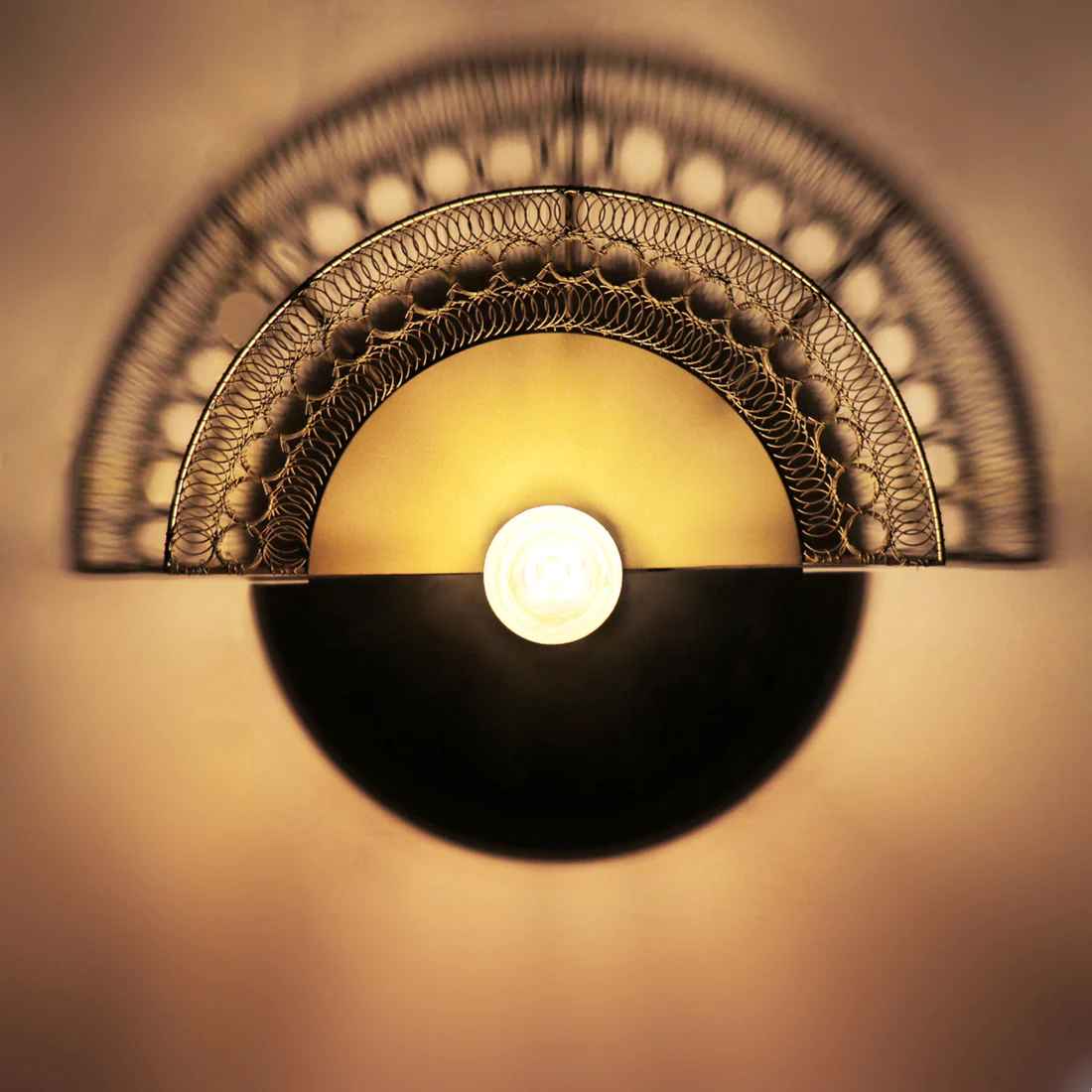 Sufi Light Finish Wall lamp