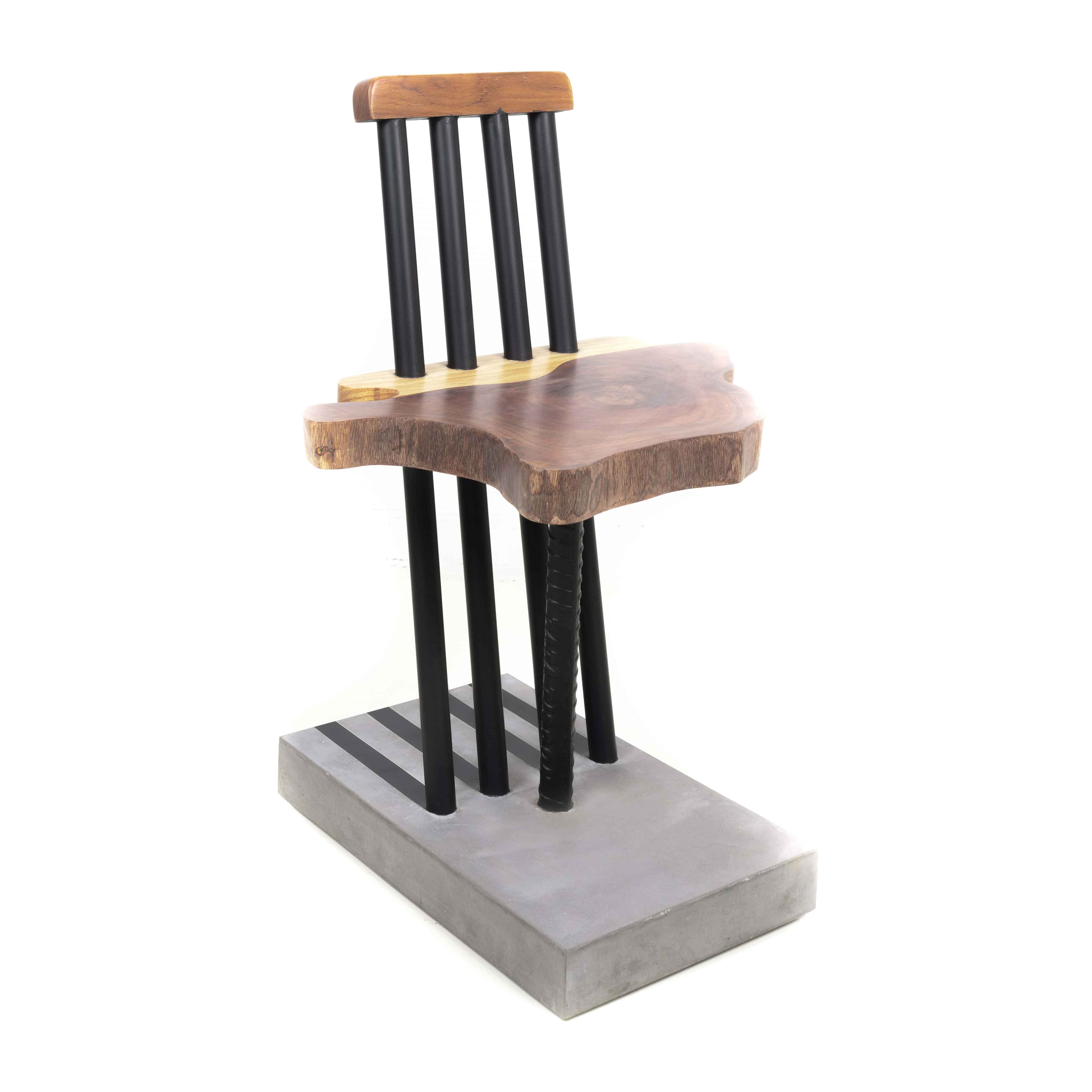 X Metallic Chair