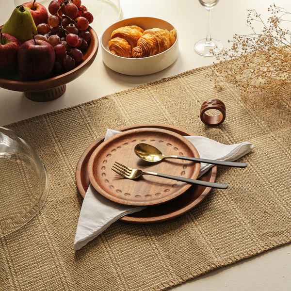 Mizo Serving Platter With Spoon