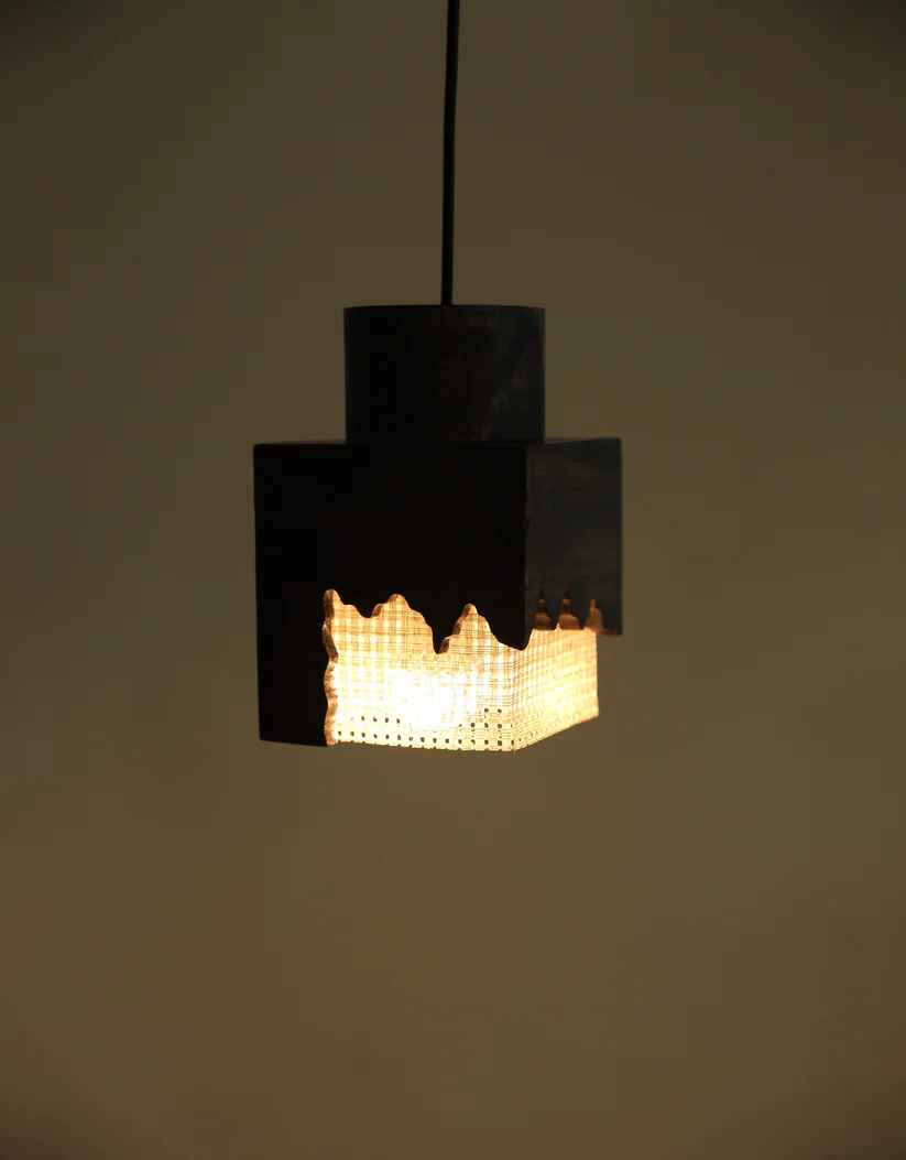 Flame Square -Pendant Lamp