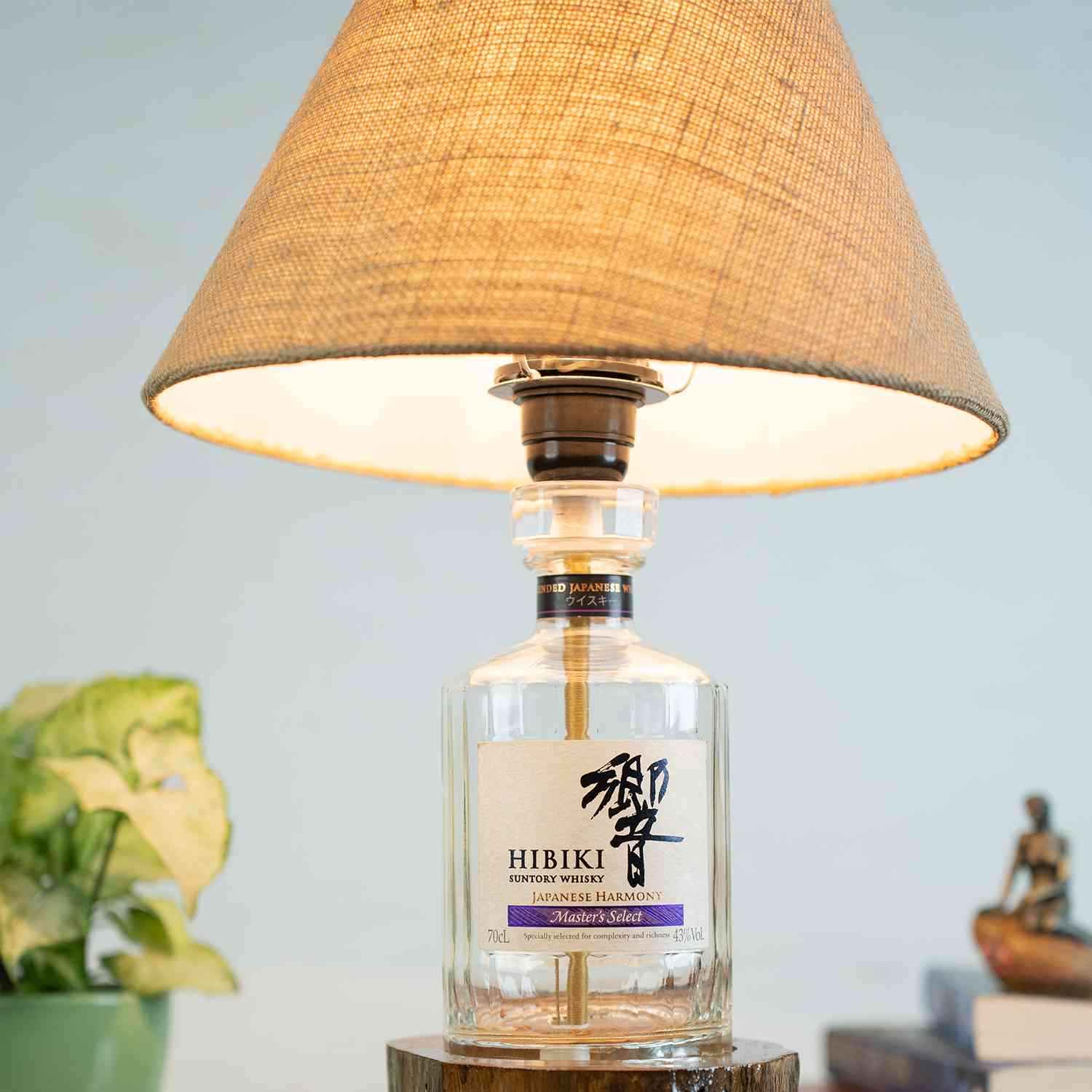 Wood Base Solid Table Lamp