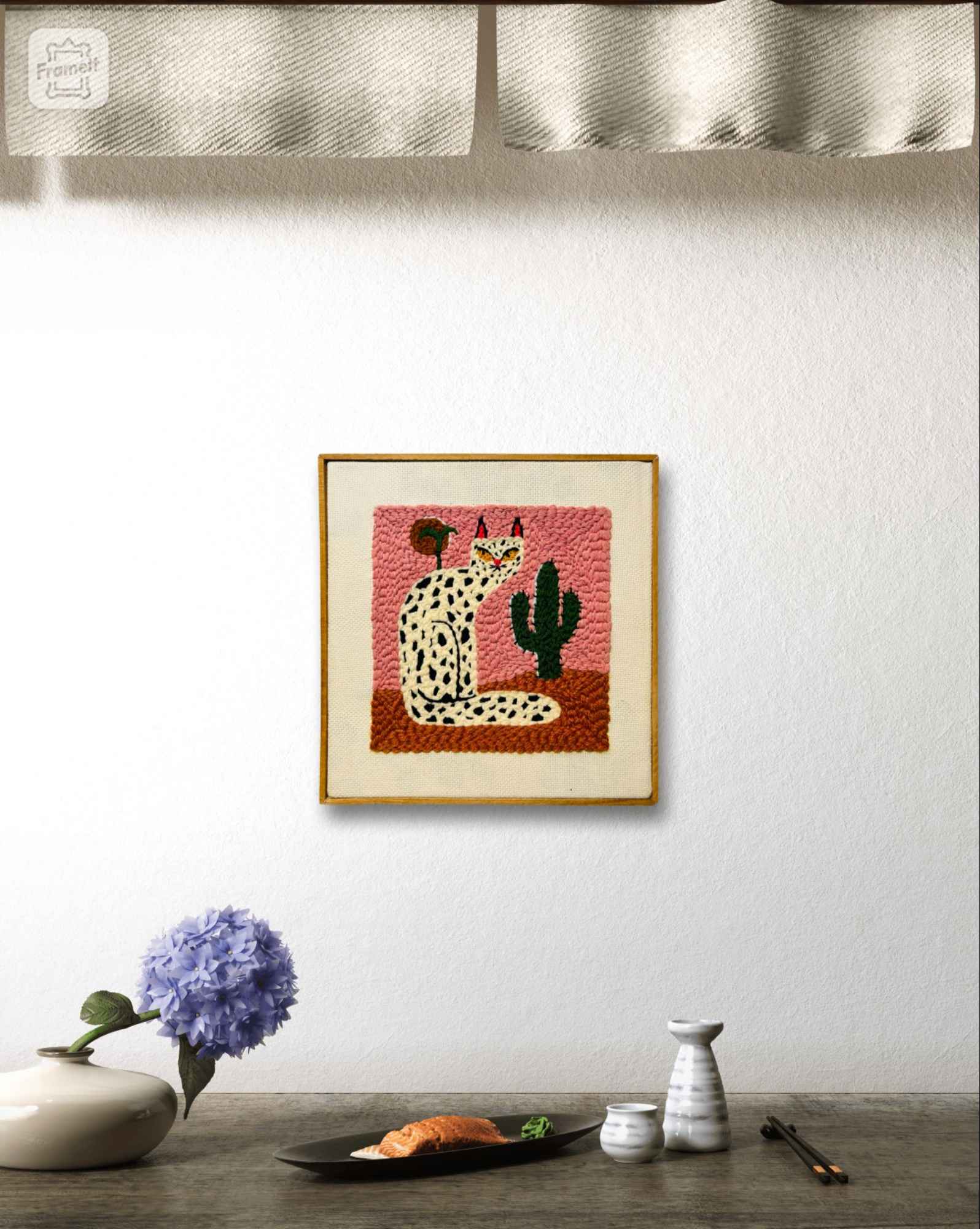 Punch Needle Wall Hanging